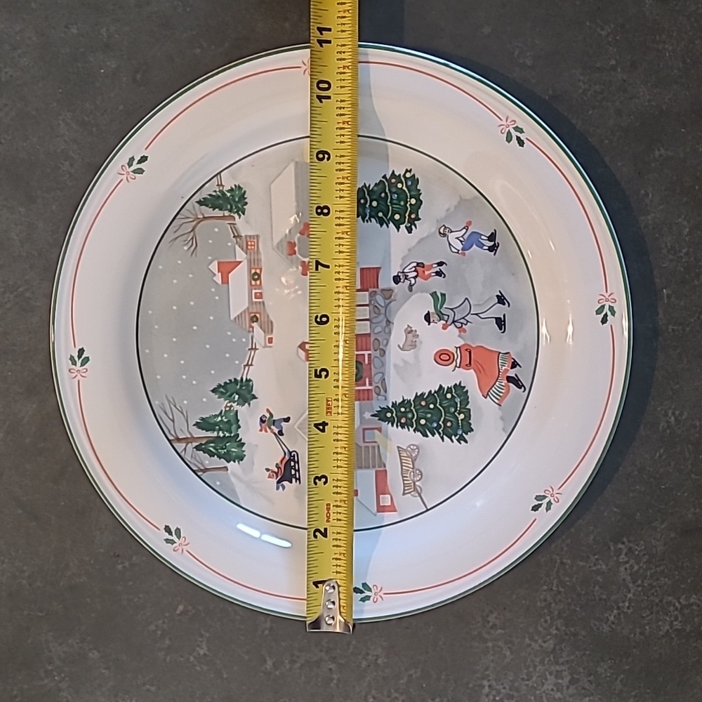 VINTAGE SANGO SILENT NIGHT DINNER PLATES 3900 SET OF 4 - Picture 5 of 11